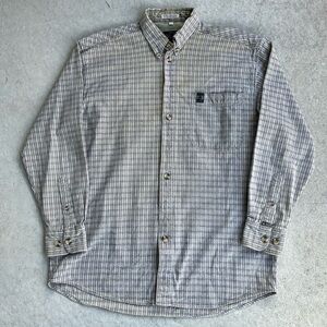 Classic Men's Checkered Button-Down Shirt